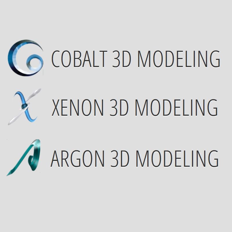 Cobalt / Xenon / Argon v12 3D Modeling (AshlarVellum) TipTec